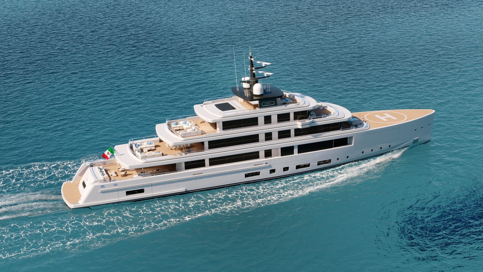 Antonini Navi releases 63m superyacht concept in collaboration